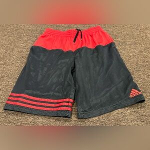 EUC! Boys Kids Red Black Active Athletic Basketball Shorts Sz 18 bottoms